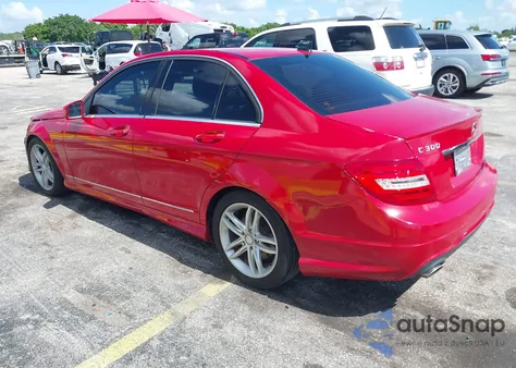 2014 Mercedes-Benz C-Class C 300 from USA, damaged, VIN WDDGF8AB2EA943252